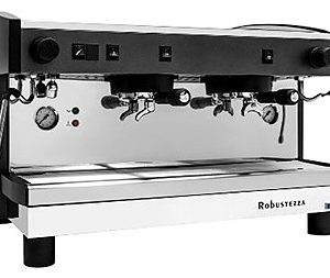 КОФЕМАШИНА ПОЛУАВТОМАТ ROBUSTEZZA ST2M COMPACT/ ЧЕРНАЯ+ВЫСОКАЯ ГРУППА 1Ф