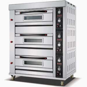 Газовая подовая духовка RESTOB HGO-36 (3 ярус, 6 противиня)