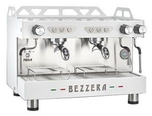 КОФЕМАШИНА АВТОМАТ BEZZERA MODA DE 2GR БЕЛАЯ+ЭКОНОМАЙЗ+ПОДСВЕТ МУЛЬТИФАЗНАЯ