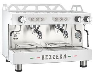 КОФЕМАШИНА АВТОМАТ BEZZERA MODA DE 2GR БЕЛАЯ+ЭКОНОМАЙЗ+ПОДСВЕТ МУЛЬТИФАЗНАЯ